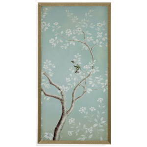 Birds & Flowers II Framed Print
