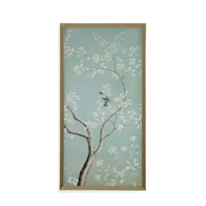 Birds & Flowers II Framed Print