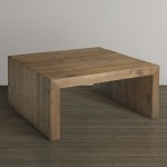 Salvaged Timber Square Cocktail Table