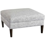 Custom Ottoman Square Ottoman