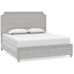 Ventura King Panel Bed - Shell White