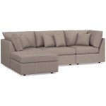 Beckham Outdoor Small Chaise Sectional