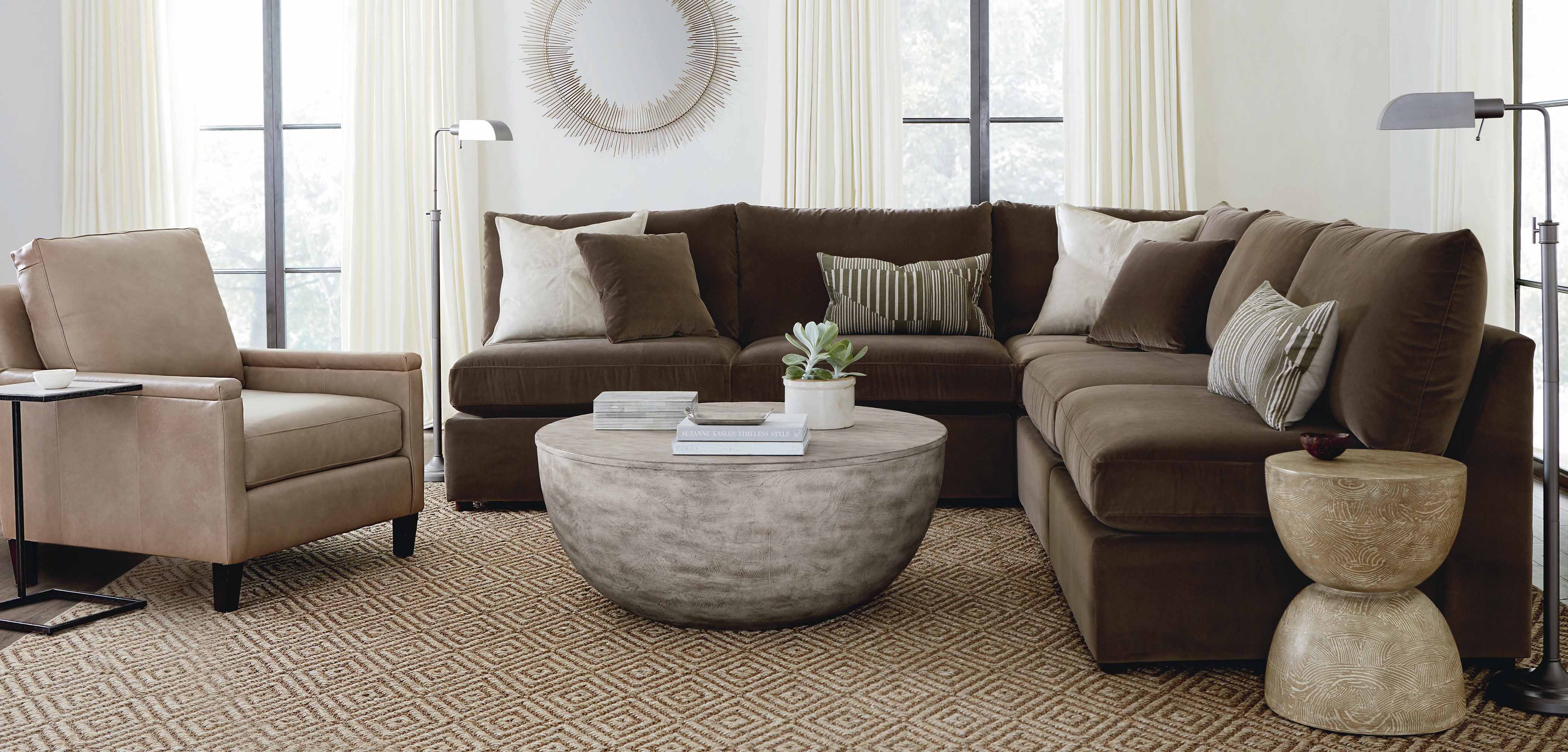 Tahiti Drum Cocktail Table 6W260605 by Bassett at Sylvan Furniture