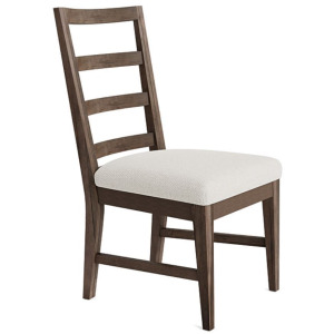 HideAway McKenzie Maple Dining Chair with Upholstered Seat - Greylan Maple