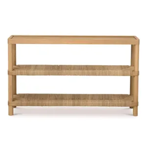 Montauk Woven Console Table
