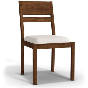 Benchmade Spence Dining Chair w/ Upholstered Seat - Auburn Maple