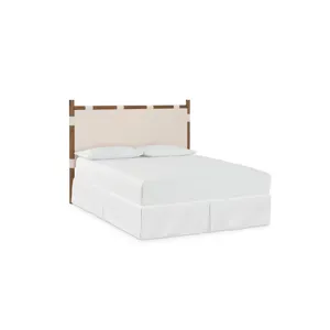 European Farmhouse Upholstered Headboard