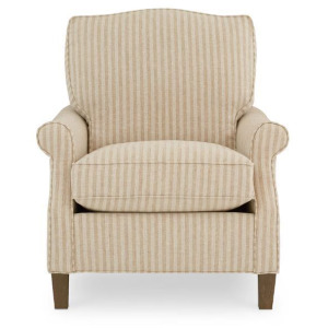 Lila Roll Arm Accent Chair