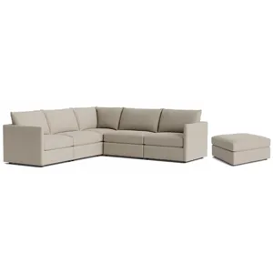 Beckham 5 PC Sectional w/Ottoman