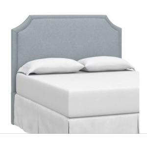 Custom Uph Beds Florence Clipped Corner Queen Headboard