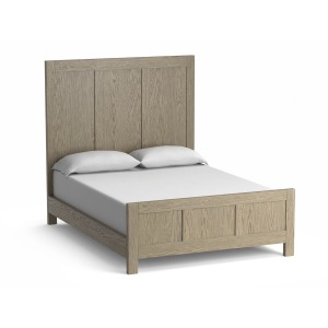 Benchmade Abingdon Oak Queen Panel Bed