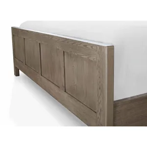 Abingdon Oak Queen Panel Bed