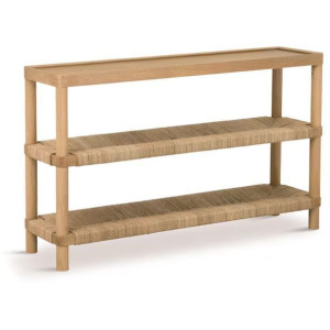 Montauk Woven Console Table