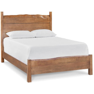 Heritage Live Edge Panel Bed - Sandstone Maple