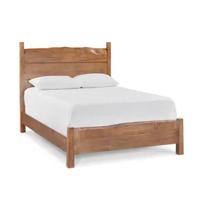 Heritage Live Edge Panel Bed - Sandstone Maple