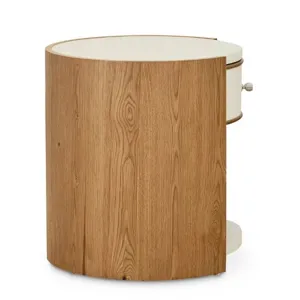 Newbury Round Open Front End Table