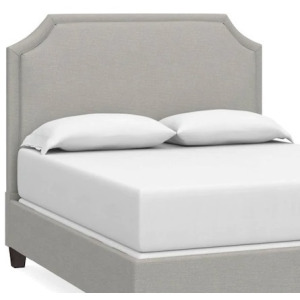 Custom Uph Beds Florence Queen Clipped Corner Headboard