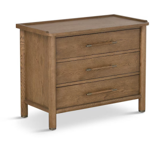 European Farmhouse 3 Drawer Nightstand