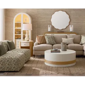 Newbury Round Open Front End Table