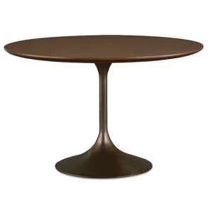 Copenhagen Round Dining Table - Espresso
