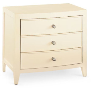 Newbury Nightstand - Newbury Parchment Gesso