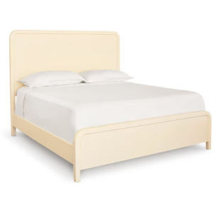 Newbury Panel Bed - Newbury Parchment Gesso