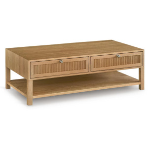 Newbury Ribbed Drawer Cocktail Table