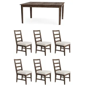 TS 7 Pc Dining Set