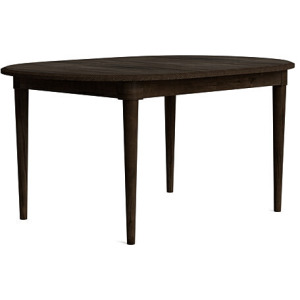 HideAway Solid Maple Oval Dining Table