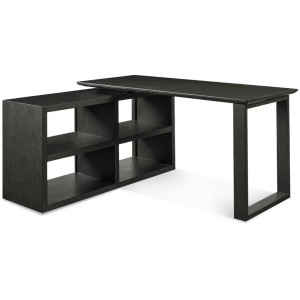 HomeWork Richmond Modular L-Shaped Desk - Dark Mocha