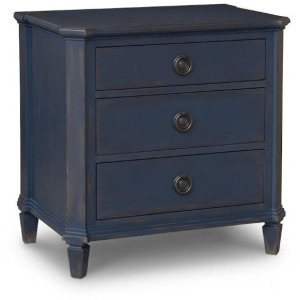 Trafford Nightstand - Adriatic Blue
