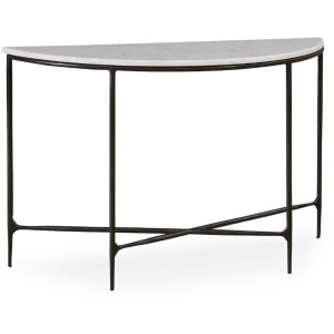 Keswick Demilune Console Table