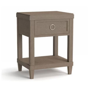 Ventura Bedside Table - Chalk Slate