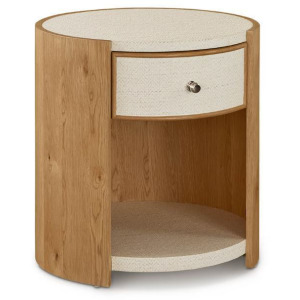 Newbury Round Open Front End Table