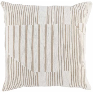 Levi Ivory Natural Pillow