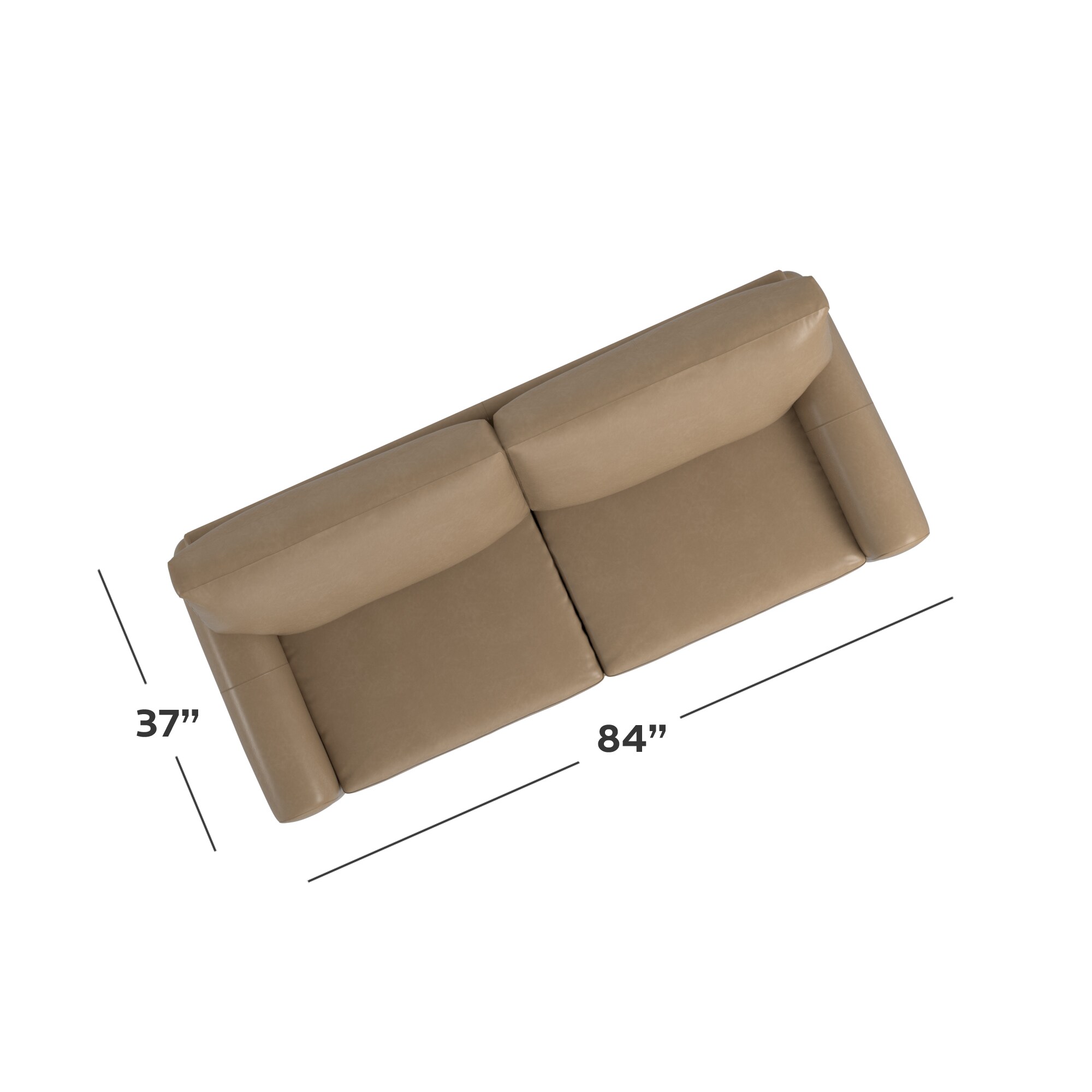 Carolina Leather Sock Arm Sofa 385162L by Bassett at Wright Furniture