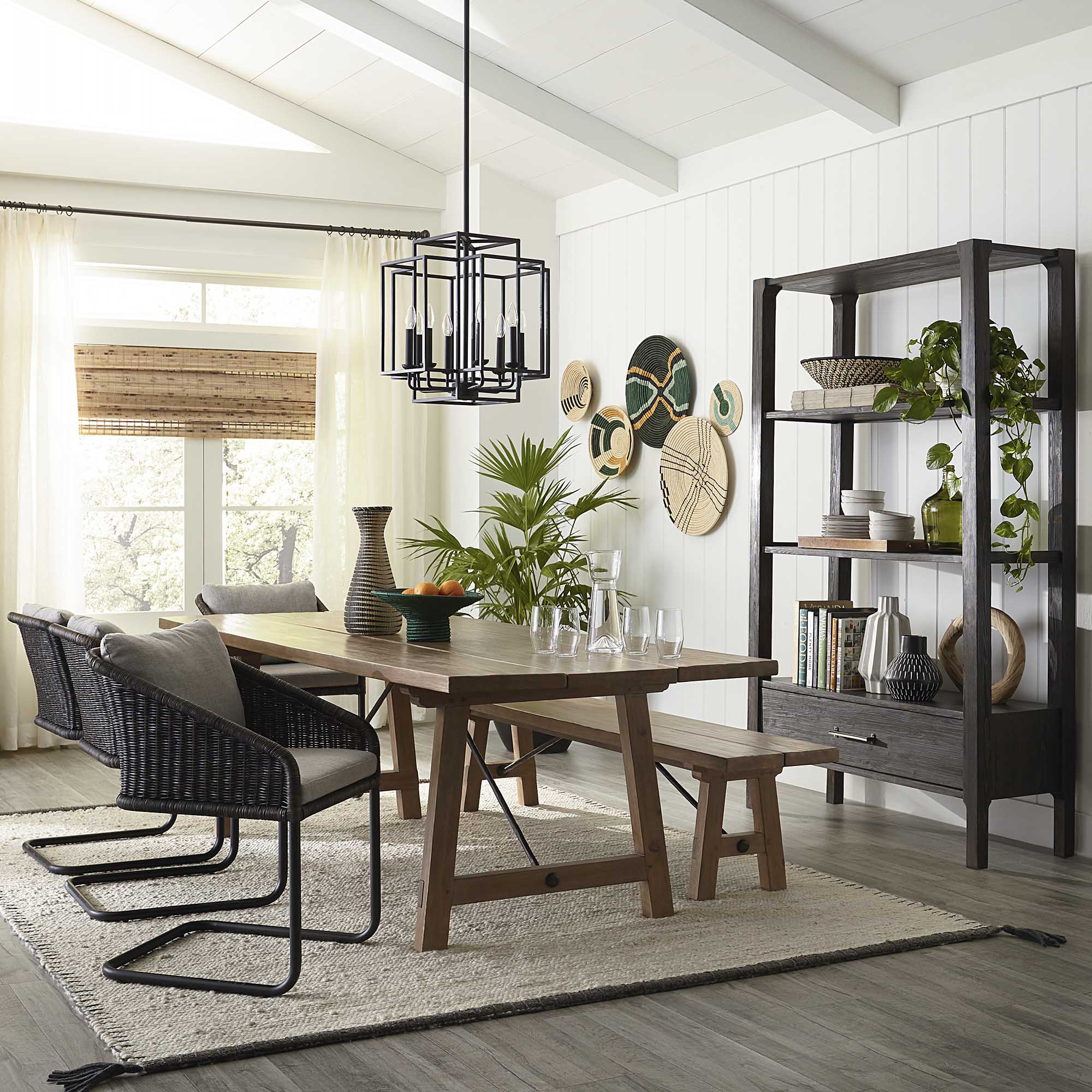 Santa Barbara 96" Dining Table 40009638 by Bassett at Horton's Furniture & Mattresses