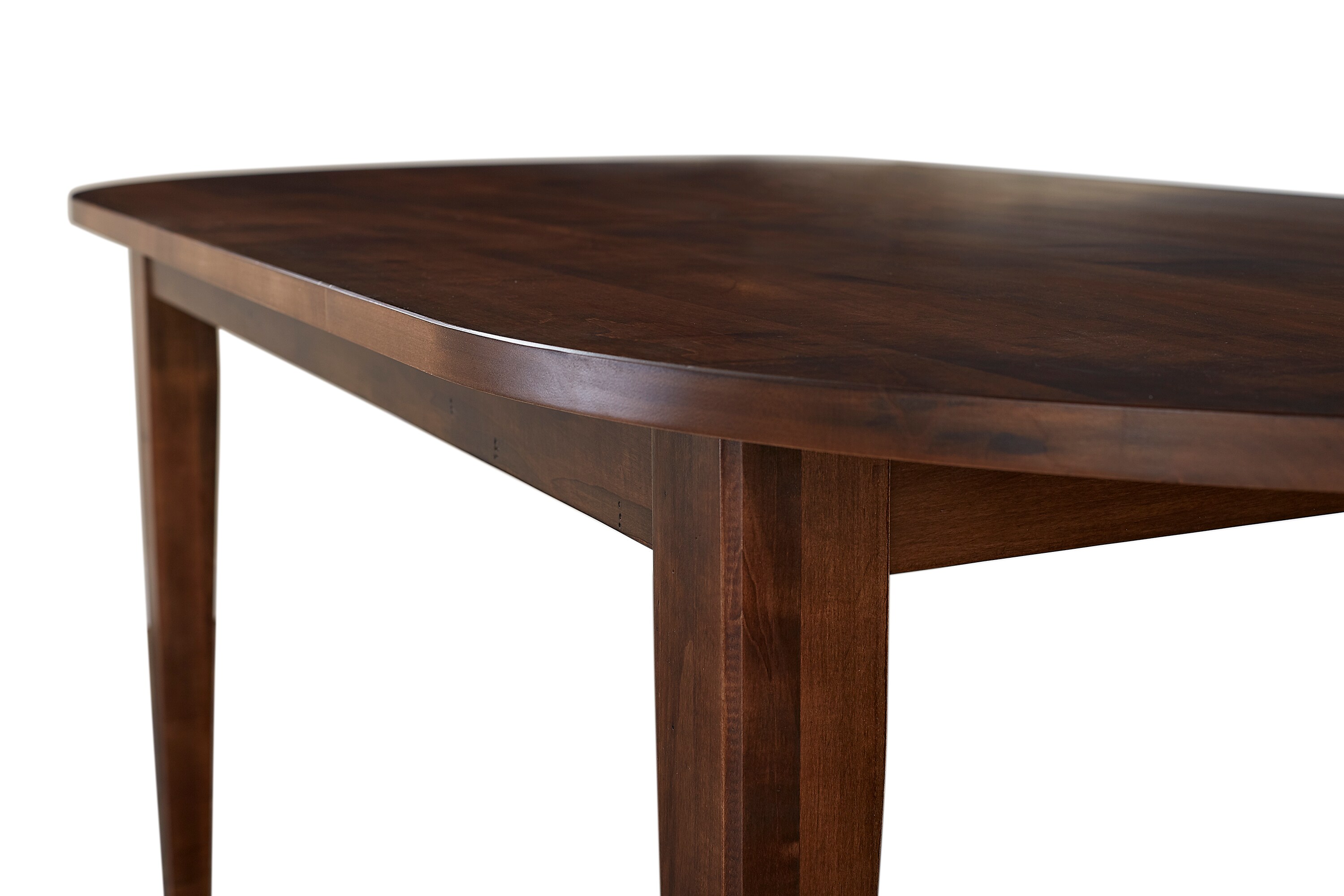 Benchmade Owens Maple Oval Dining Table 40218440C by Bassett at Sylvan