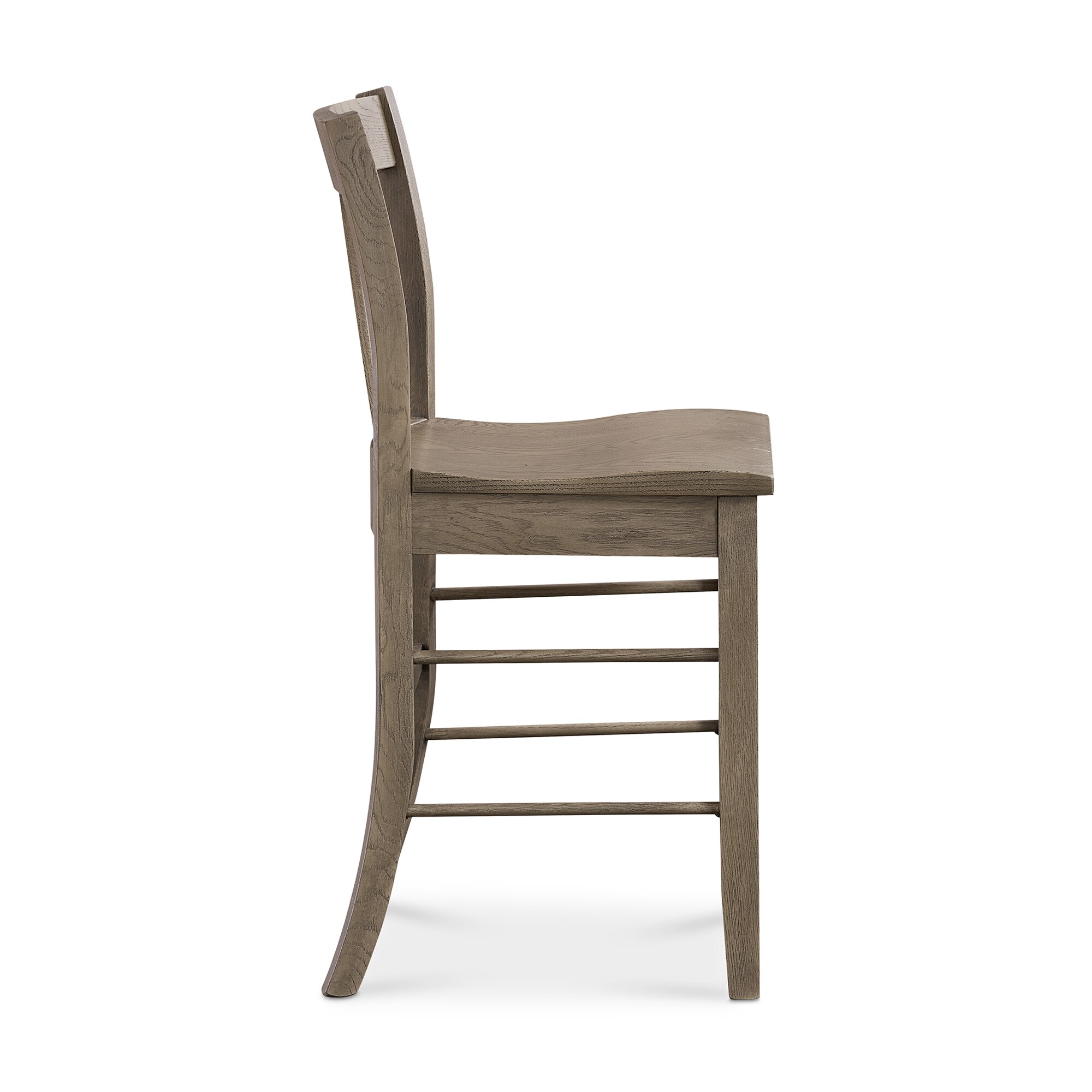 Benchmade Barnes Oak Counter Stool NIS462859836 by Bassett at Oskar