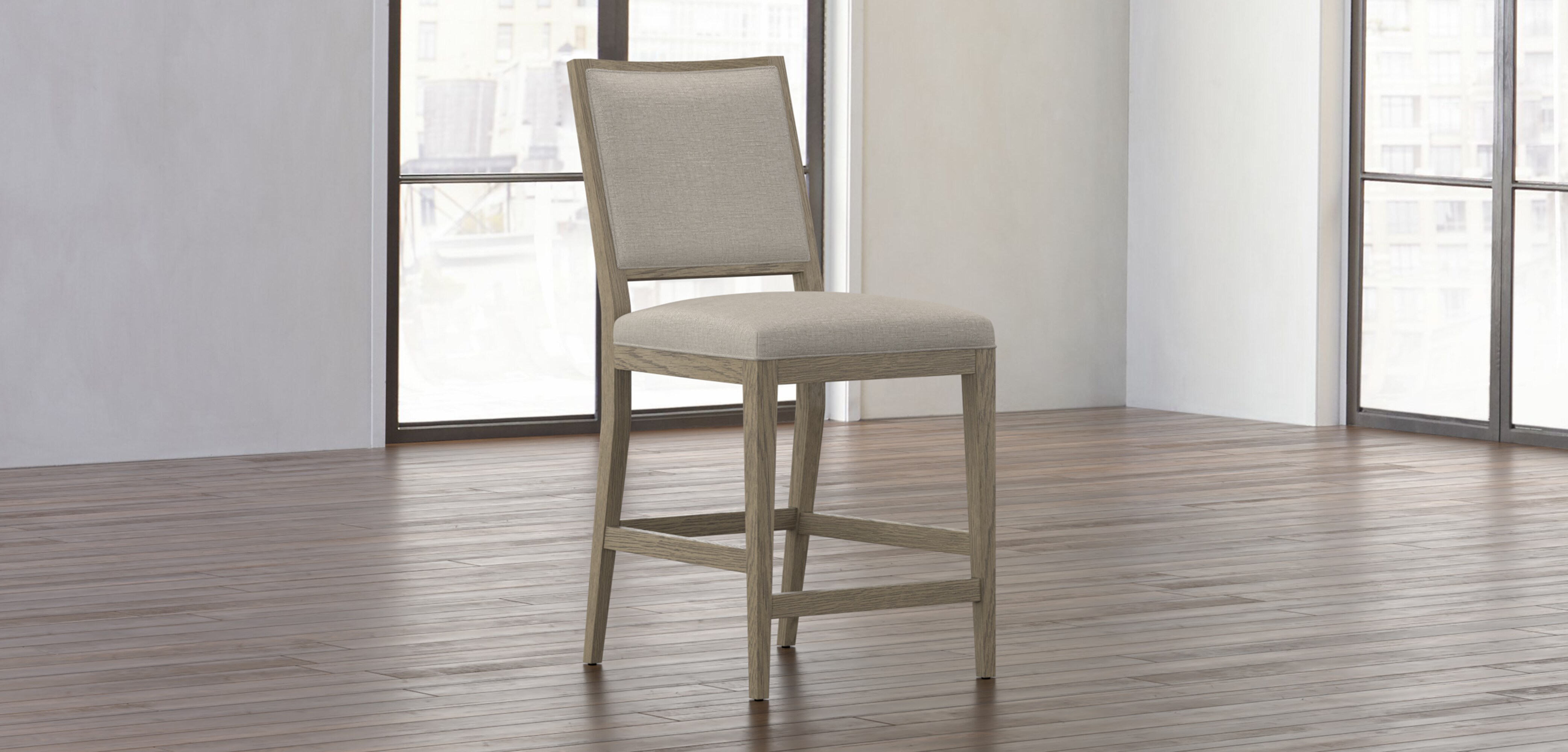 Benchmade Samson Oak Counter Stool NIS982231486 by Bassett at Oskar