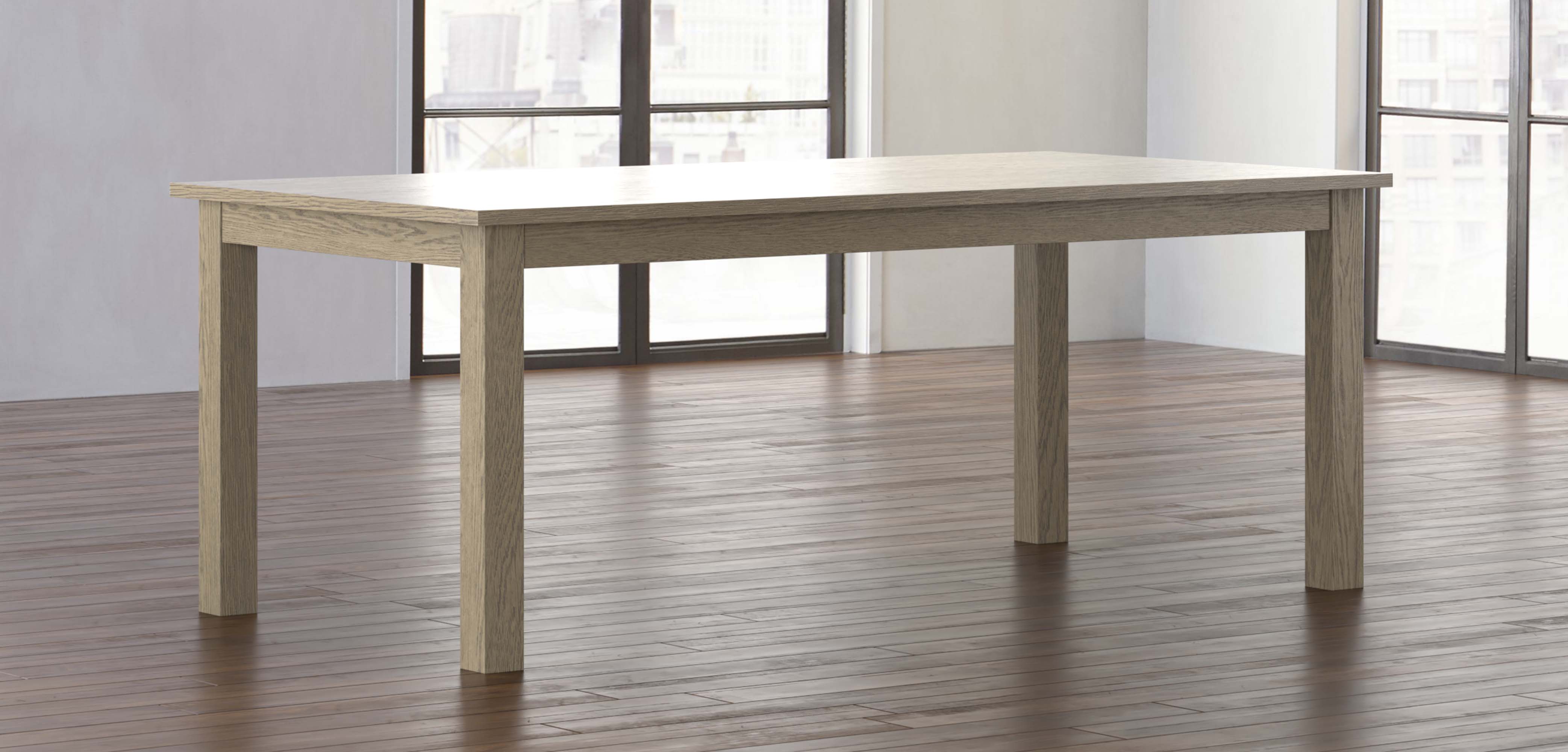 Benchmade Selwyn Oak Rectangle Dining Table 41217840S by Bassett at