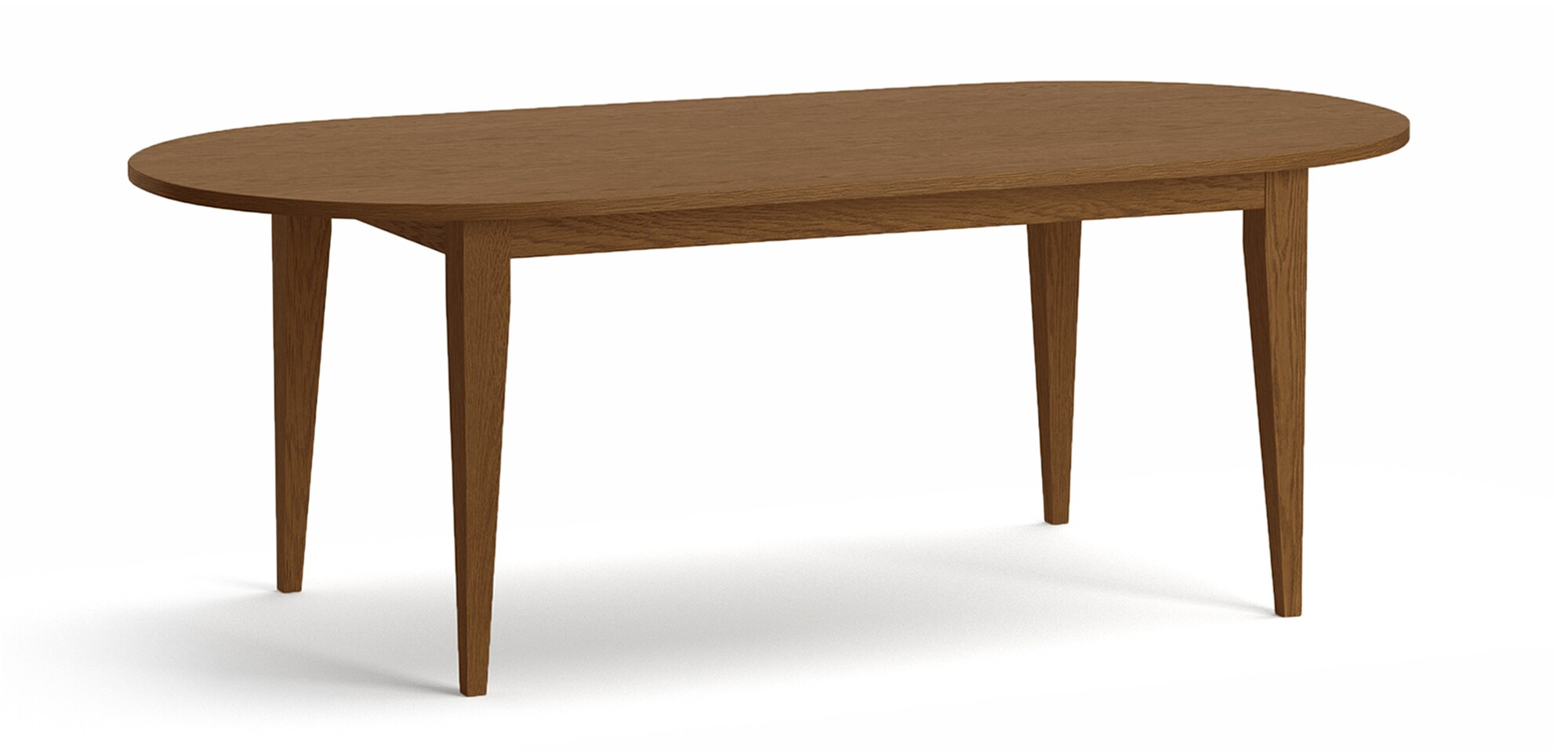 Benchmade Owens Oak Oval Dining Table 41218440C at Designer Furniture