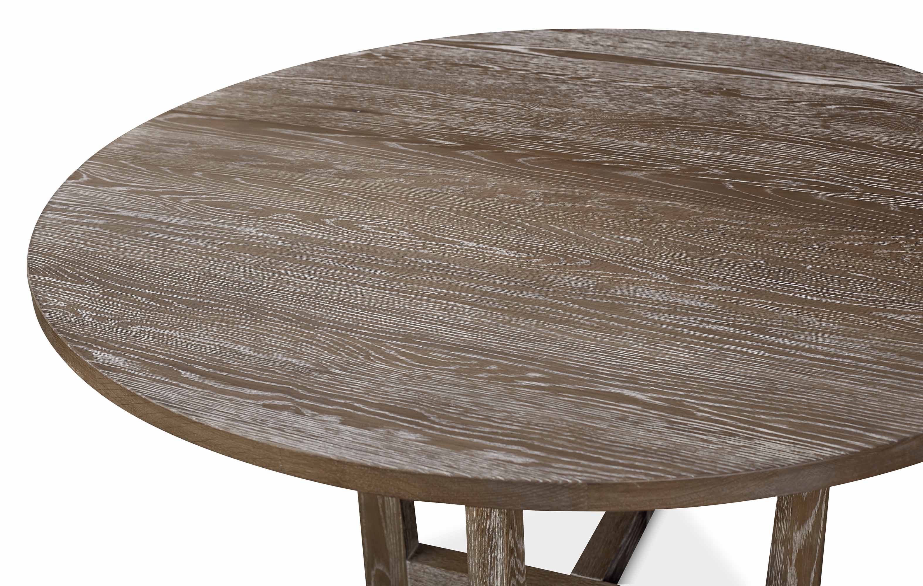 Benchmade Liam Oak Round Table NIS301891207 by Bassett at Oskar Huber