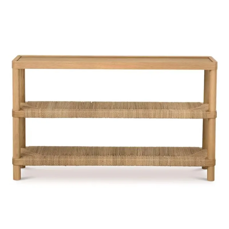 Montauk Woven Console Table