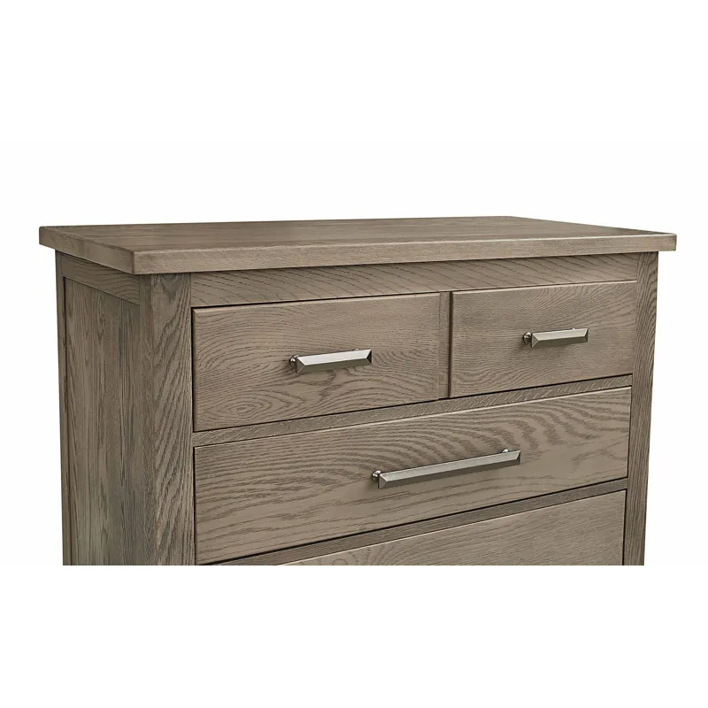 Benchmade Abingdon Oak 5 Drawer Chest