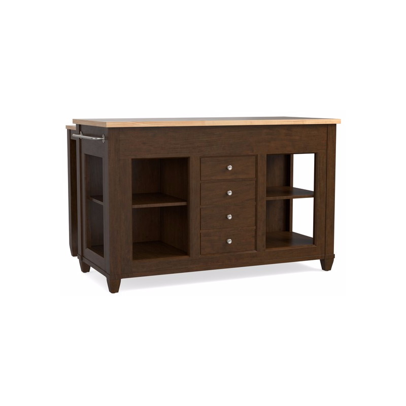 Custom Dining Kitchen Island 4618 0657 By Bassett At Horton S Furniture Mattresses Custom Dining Kitchen Island 4618 0657, Bassett Kitchen Island