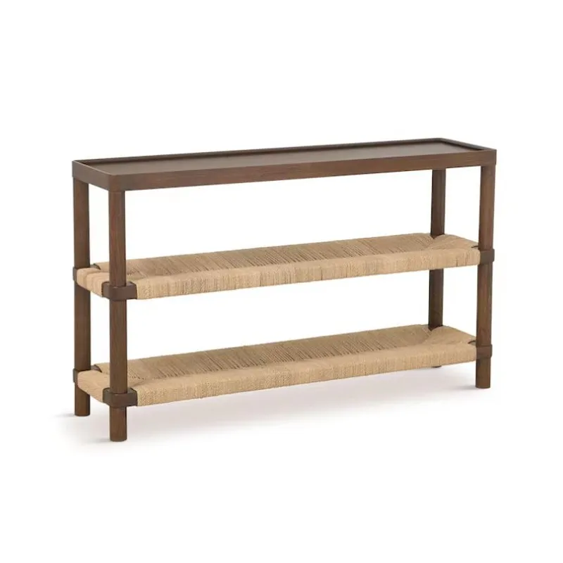 Montauk Woven Console Table