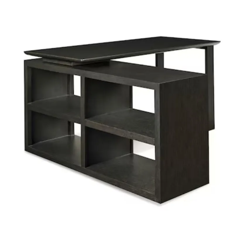 HomeWork Richmond Modular L-Shaped Desk - Dark Mocha