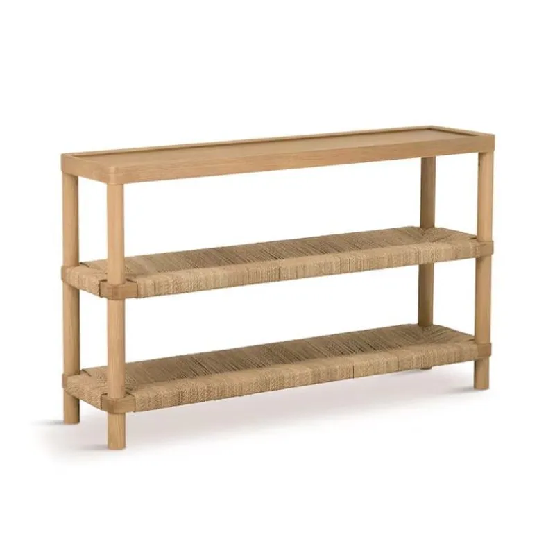 Montauk Woven Console Table