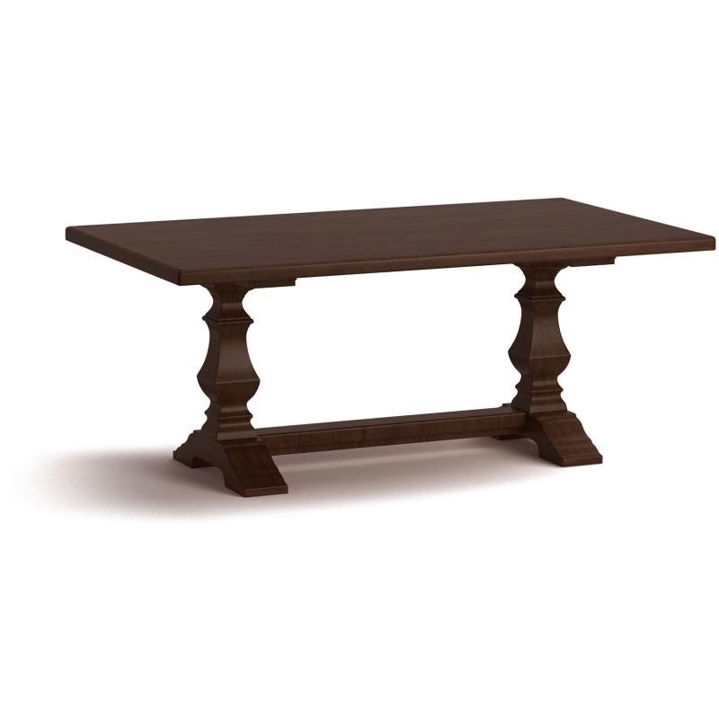 Benchmade Harvest Maple Dining Table 40217242H by Bassett at Turner